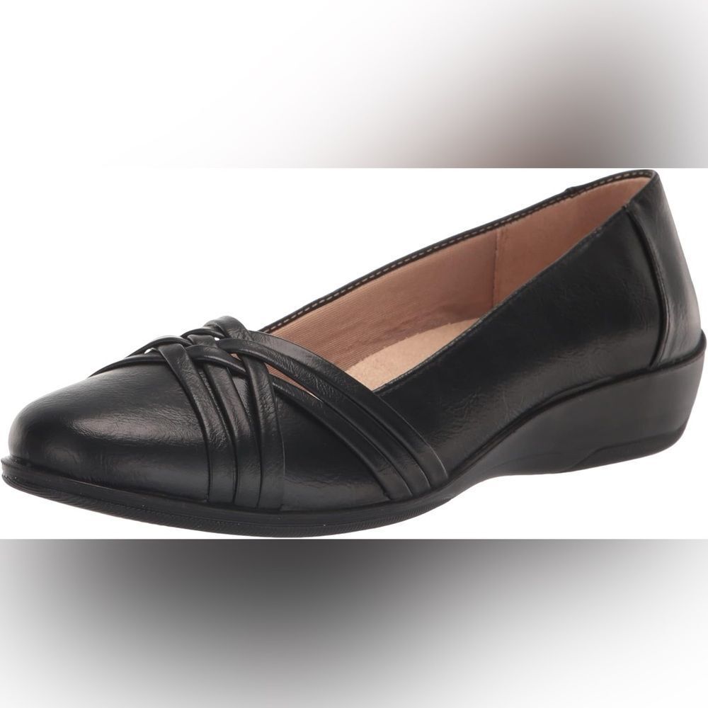 Lifestride Incredible II‎ Ballet Flat black size 9.5 in box NWT in packaging